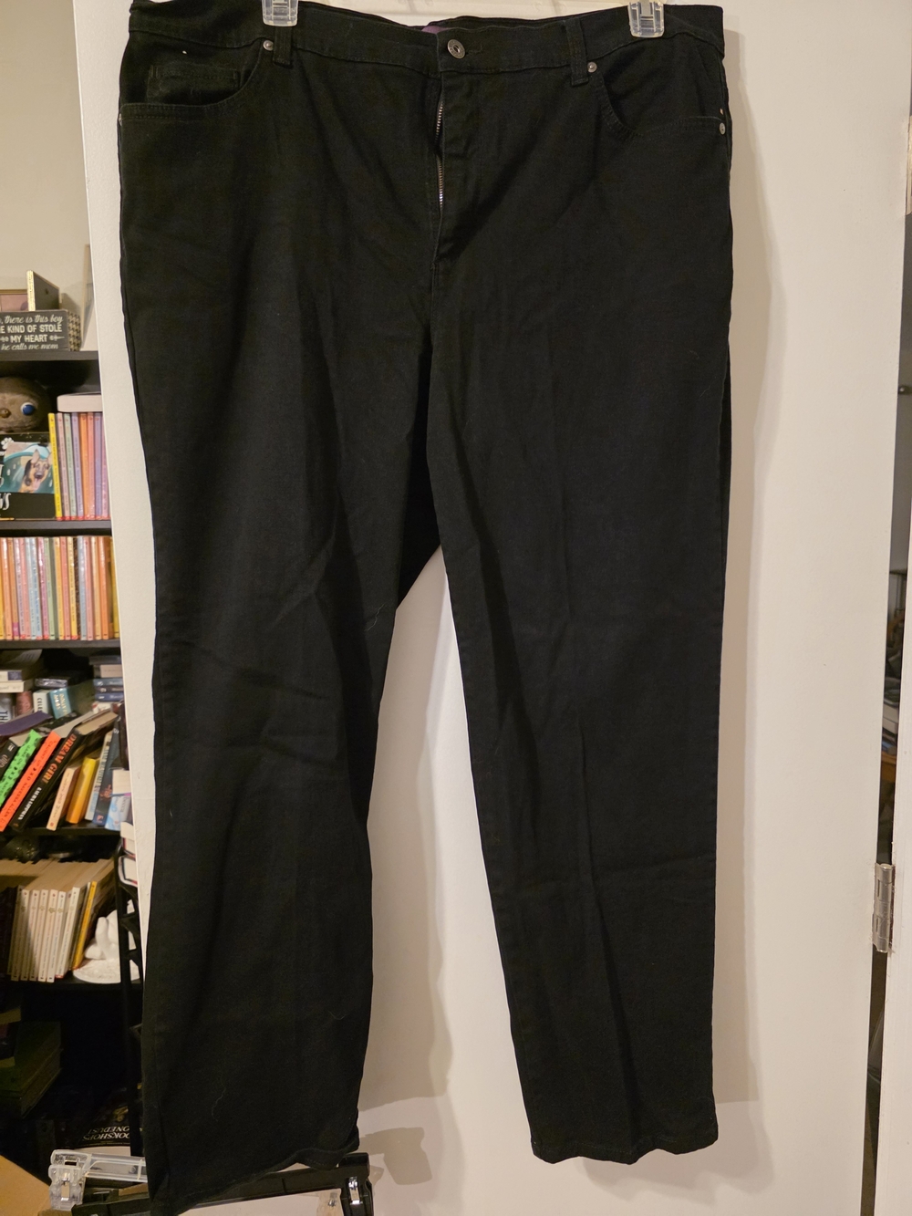 Gloria Vanderbilt Women's Black Jeans 20w